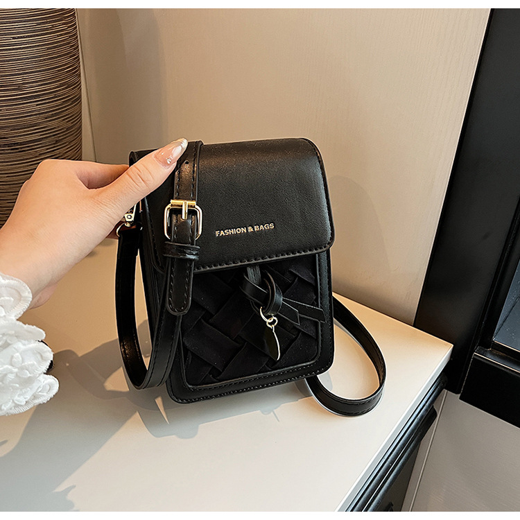 2025 New Fashion Women's Phone Casual Versatile Trendy Single Shoulder Crossbody Water-Resistant PU Leather Bag_voghion.com