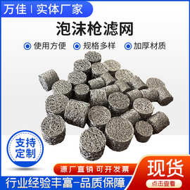 泡沫枪滤网 高压喷壶零配件发泡网过滤芯 洗车器雪花泡沫喷枪过滤