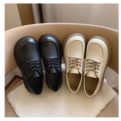 乐福鞋女新款舒适玛丽珍鞋子厚底单鞋百搭英伦春夏季配裙子小皮鞋