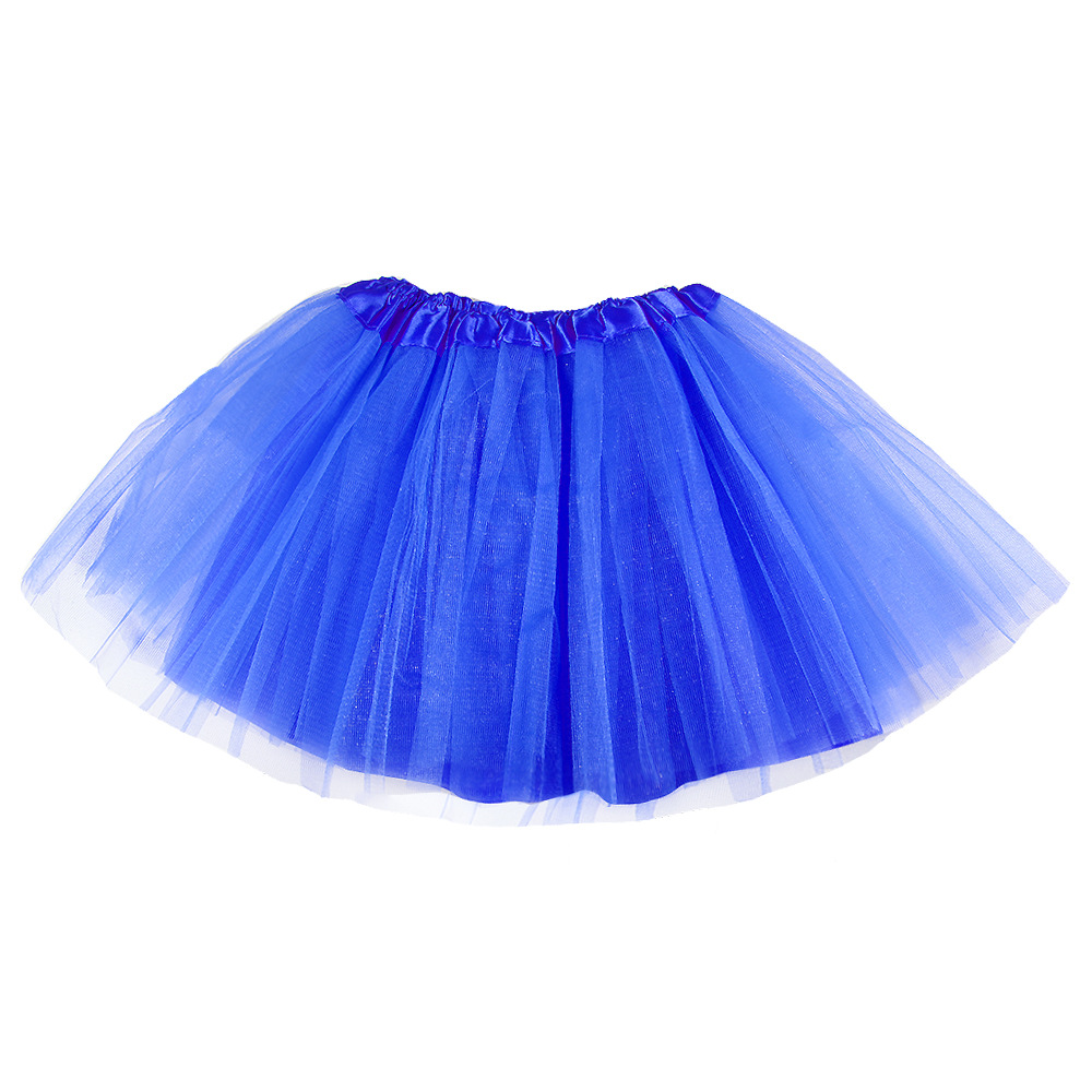 Comercio exterior Amazon con forro pettiskirt falda niños niña verano malla falda fábrica directa punto