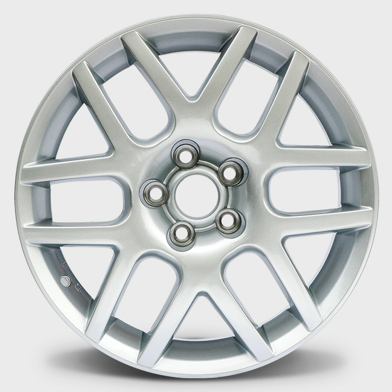 The new Polo wheel hub 09 is suitable for Volkswagen polo aluminum steel rim old tomahawk wheel hub modification 141615 inches only good