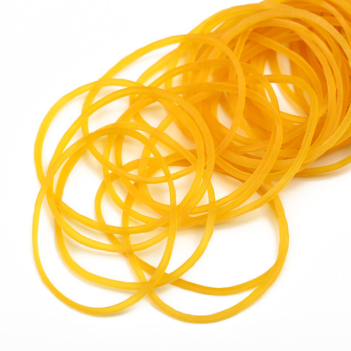 Vietnamese original size 25, 32, 38*0.9mm ultra-fine transparent yellow rubber bands rubber rings elastic bands