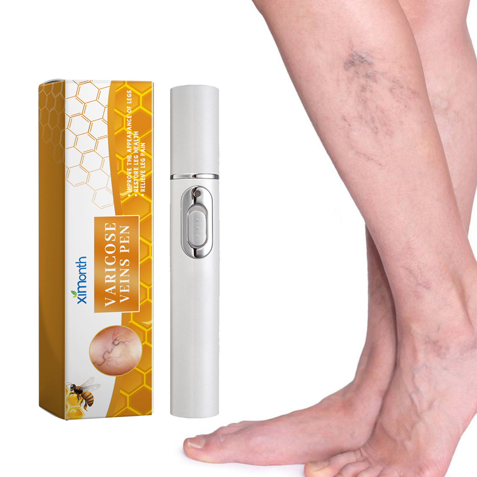 Ximonth Leg Care Pen Relieve Leg Bumps Discomfort Leg Massage Care Body Care Pen
