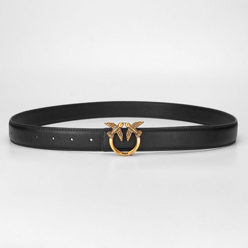 New Style Women's Genuine Leather Belt, Trendy Versatile Simple Belt, Decorative Retro Jeans Belt, Fashionable and Versatile