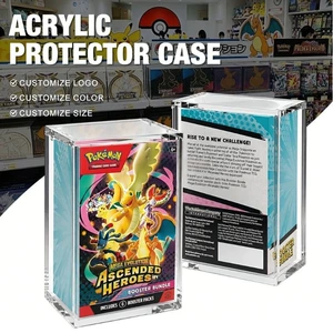 Магнитный акриловый бокс для карточек Pokemon стандартный размер