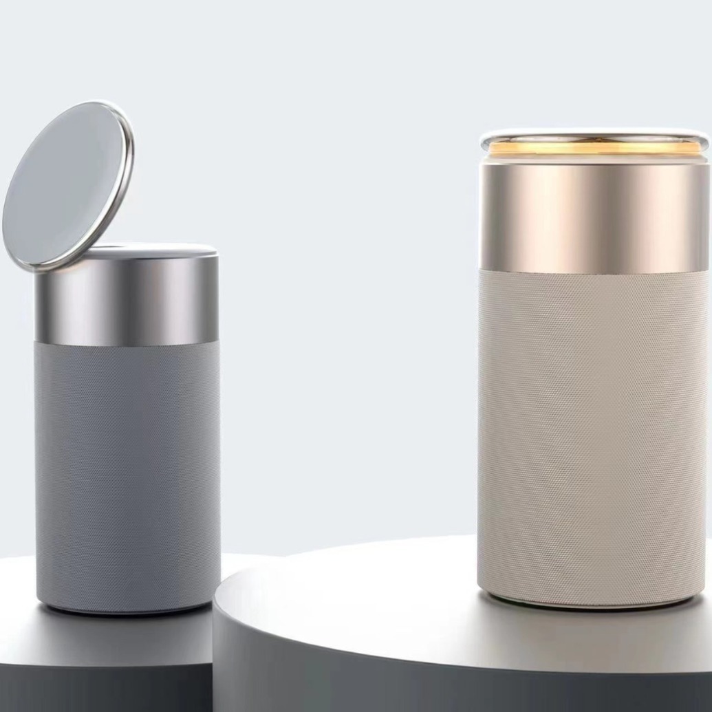 Fabricante de origen 2025 cargador inalámbrico magnético explosivo con altavoz Bluetooth luz nocturna ajustable auricular recargable regalo