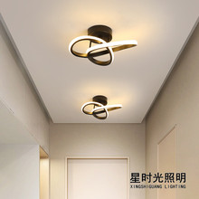 跨境热销走廊过道吸顶灯现代简约卧室衣帽间楼梯阳台玄关灯具批发