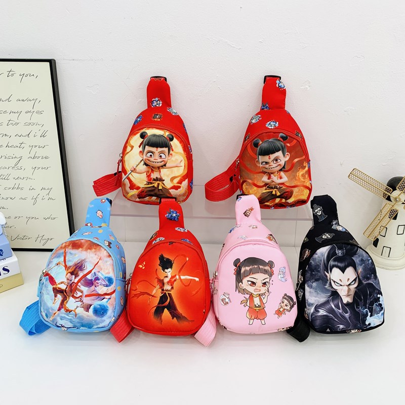 Cross-border Children's Crossbody Bag Children's New Small Bag Super Hot Handsome Cartoon Shoulder Baby's Cute Light Chest Bag
