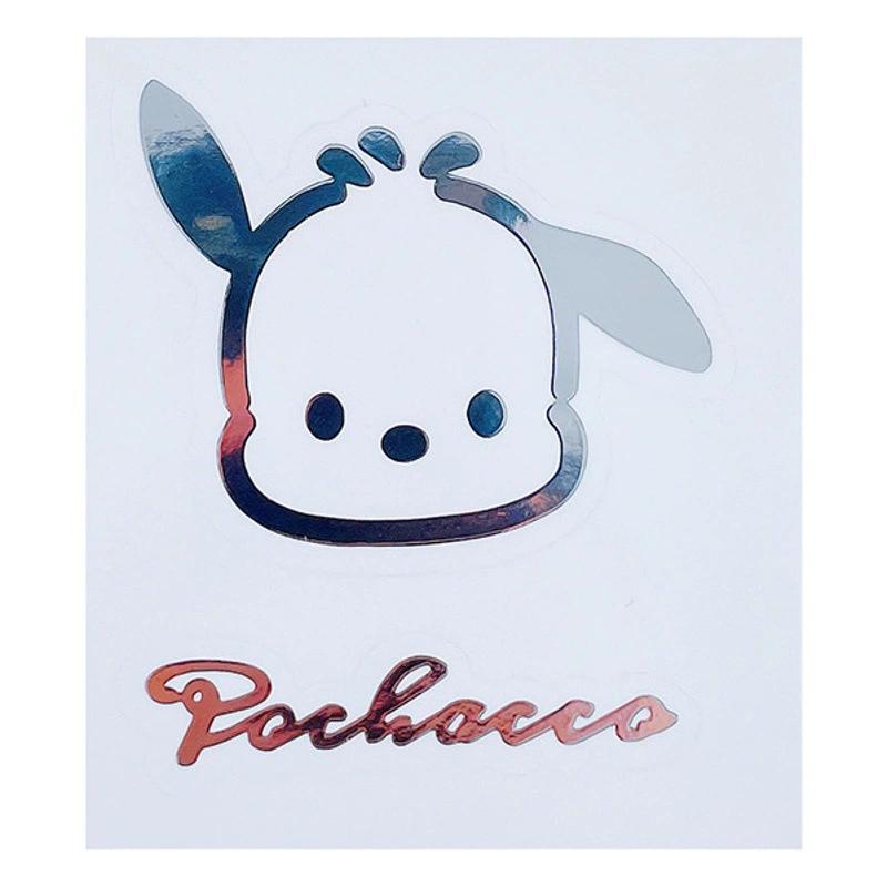 INS стиль Sanrio металлическая наклейка водостойкая куроми першальная собака Мероти мобильный телефон мультфильм багаж компьютер