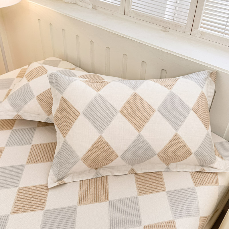 Funda de almohada de algodón de celebridades de Internet Un par de fundas de almohada de algodón 48x74cm Juego completo de fundas de almohada para un solo hogar Funda interior para mujer