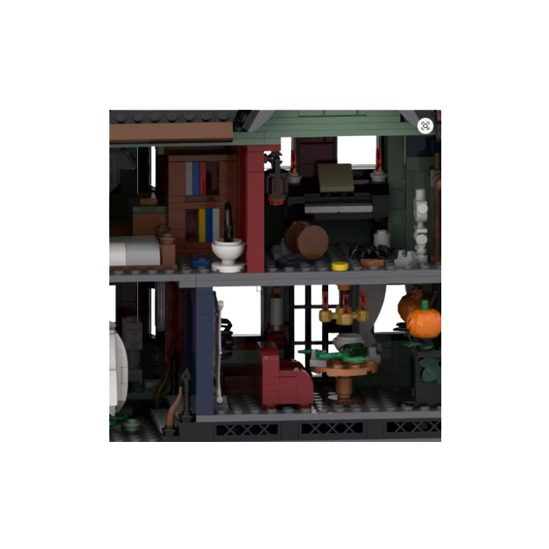 Educational Building Block Toy Diy Assembly Model Ornament_voghion.com