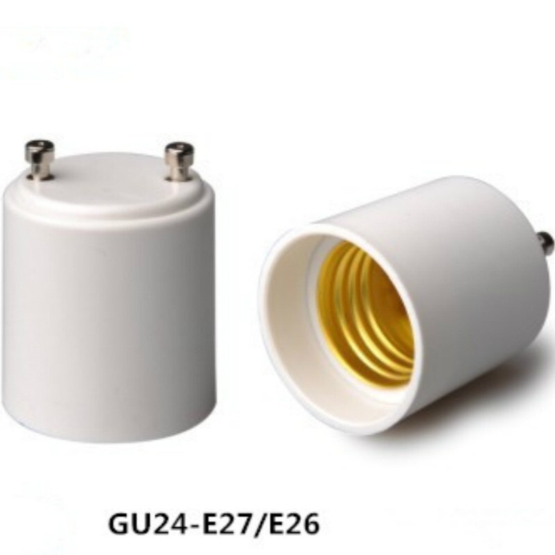 Fulaiya Supply GU24 to E26/e27/e12 Screw Lamp Holder Conversion Lamp Holder Passed Certified Factory Direct Sales Fulaiya Supply GU24 to E26/e27/e12 Screw Lamp Holder Conversion Lamp Holder Passed Certified Factory Direct Sales