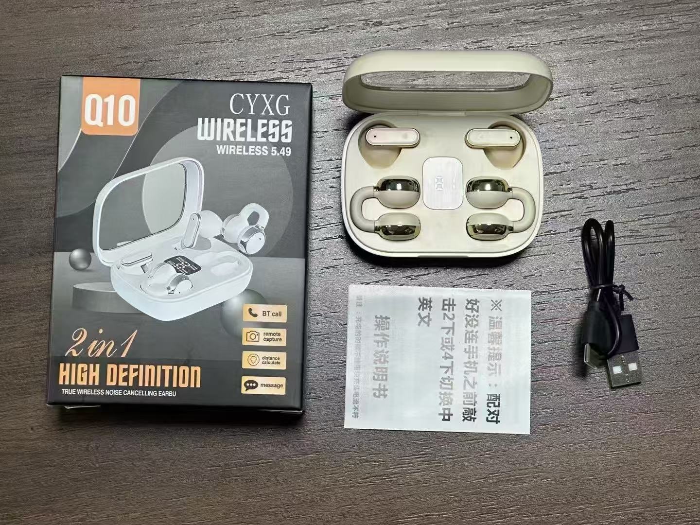 [ auriculares] transfronterizos nuevos auriculares Bluetooth Q35 de alta calidad de sonido inalámbricos de larga duración ventas directas de fábrica deportiva