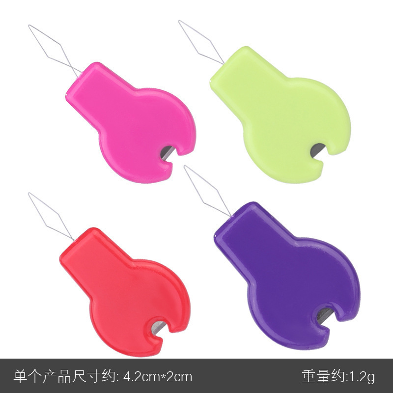 梅の花銅線プラスチック針通し機卸売テールスレッディングリードインサートミシン DIY クロスステッチメーカー|undefined