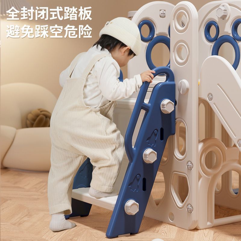 Toboganes para niños interior hogar de 2 a 10 años Toboganes para bebés columpios familia dos en uno pequeña fábrica multifuncional