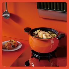 微压粘电磁炉燃气通用胖墩墩压力锅高压锅炖汤不锅家用多功能W18