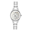 Fashionable watch, quartz ceramics, suitable for import, city style, bright catchy style, flowered, Korean style