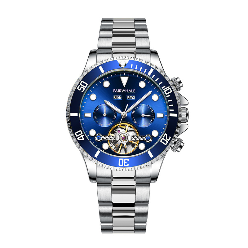 Mark Waffee brand fashion diving series water ghost automatic mechanical watch waterproof luminous watch men's wholesale