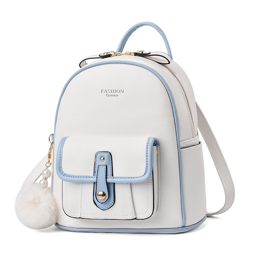 Dropshipping  new summer women's large-capacity backpack, fashionable and versatile trendy backpack