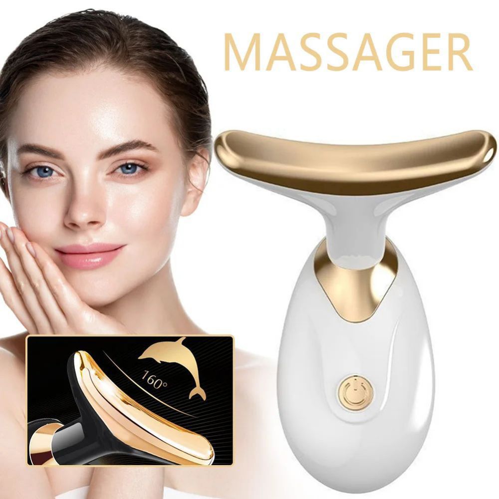 Aparato de belleza explosivo transfronterizo, instrumento de masaje facial, instrumento de guía facial, instrumento de protección para el cuello, instrumento de belleza para reducir las líneas del cuello en el hogar