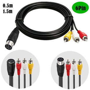 6P DIN�D3RCAɏ���^��ҕ�l����ʽ���CӰ���C��DIN6P�D��ɫAV��