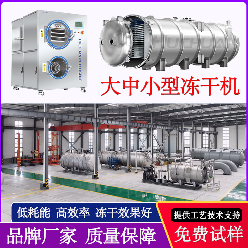 厂家供应玫瑰花真空冷冻干燥机藏红花冻干设备花卉果茶真空冻干机