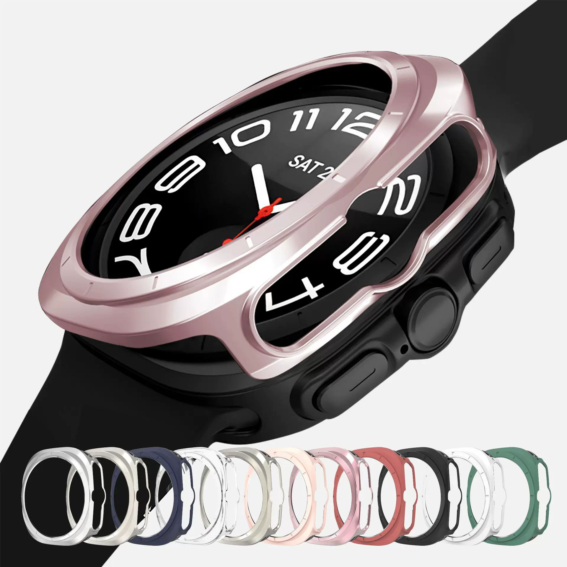 国鸿基适用三星Galaxy watch7Ultra手表保护壳PC镂空防刮保护套