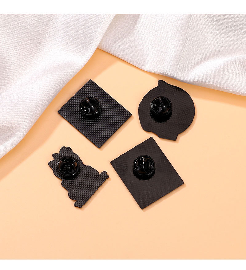Unisex Gender Cute Pin Book Animal Bag Alloy Enamel Unisex Brooches