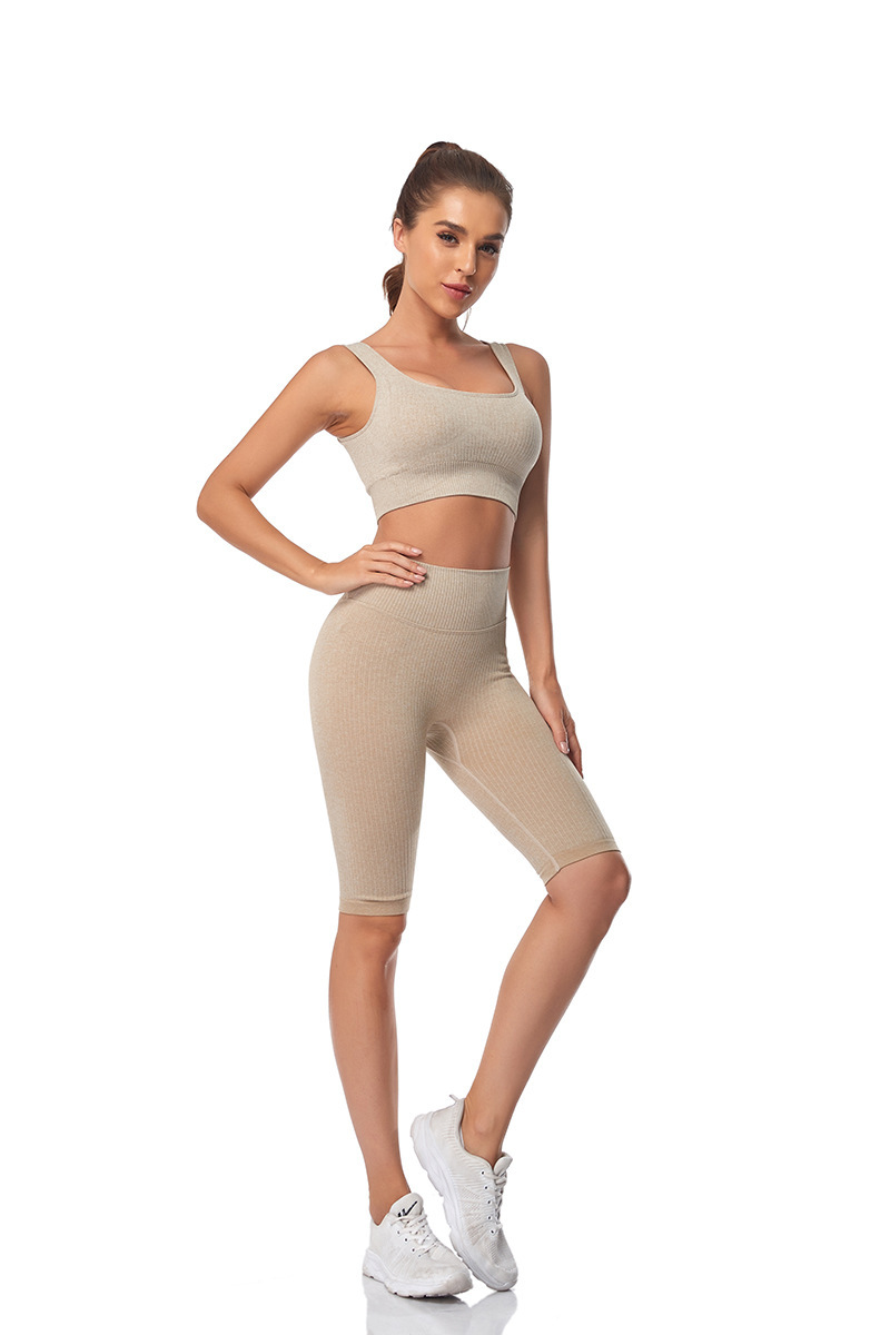 women s quick-drying bra and shorts yoga suit nihaostyles clothing wholesale NSXER79923