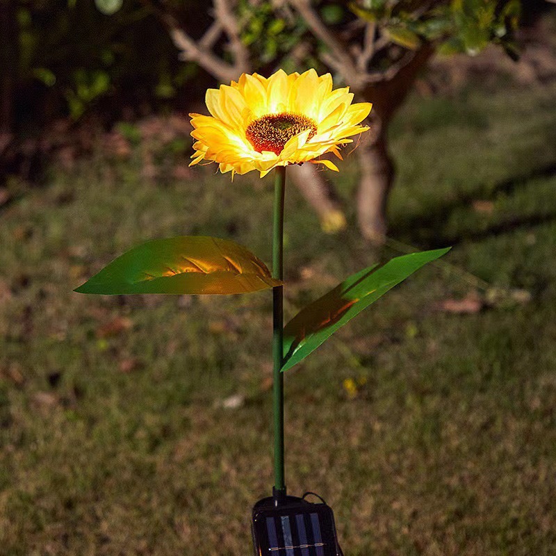 1 sunflower (two functions)