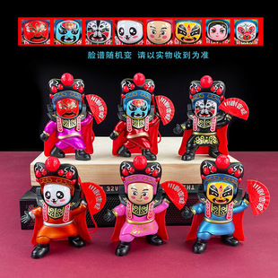 Sichuan Opera face changing doll TikTok hot selling creative Peking Opera facial makeup doll Sichuan little doll gift decoration ornaments