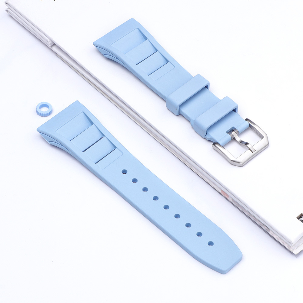 Caucho de flúor Correa deportes adecuado para Apple modificado Shell hualimentei serie lujo