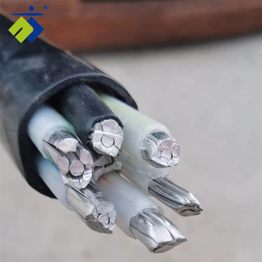 铝合金电缆YJLHV4/5*35+1电缆35平方5芯35+2铠装阻燃TC90铝合金
