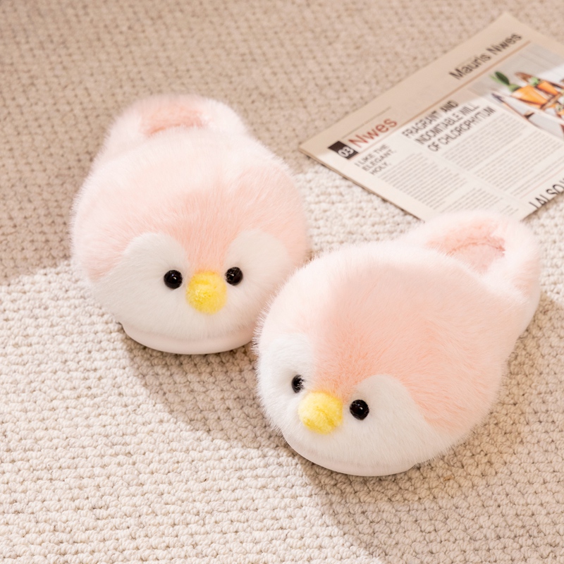 Pingüino juguetes de peluche lindas zapatillas de algodón muñecas muñecas calentadas muñecas de tela regalo de cumpleaños para niños chicas