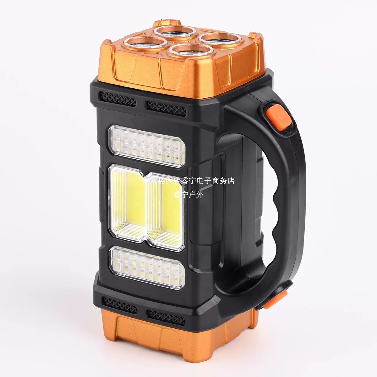 Universal travel handheld spotlight solar-powered, lights, flashlight, new collection