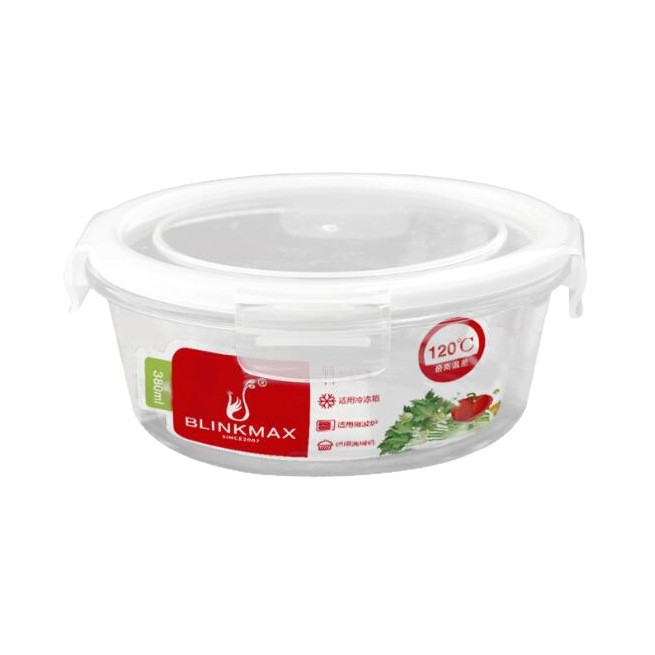 La caja de conservación fresca de gran capacidad Lizun se puede calentar por microondas, almacenamiento de alimentos especial, sellado de vidrio, caja de almuerzo de kimchi en escabeche con tapa