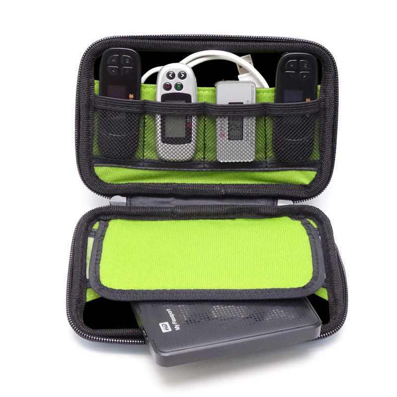 En stock bolsa de máquina de juego PSP EVA paquete de energía de disco duro móvil U disco U escudo cable de datos accesorios digitales bolsa de almacenamiento