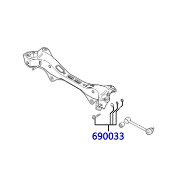 2229-007-KIT, Hyundai Asqı sistemi / Xodovoy hissələr