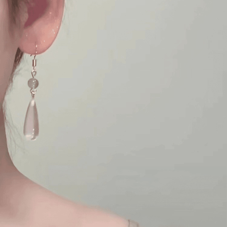 Фуксия серьги, китайский стиль