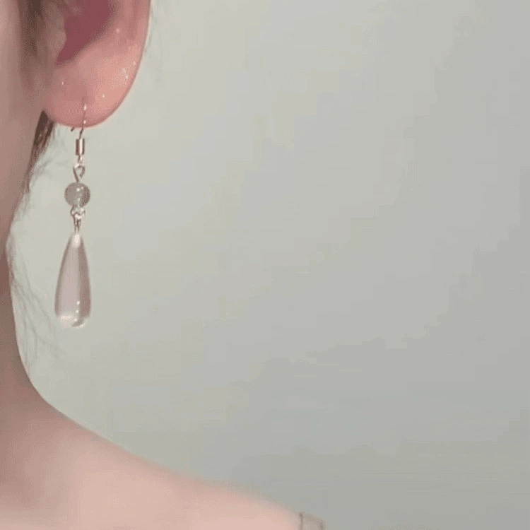 Fuchsia earrings, Chinese style, wholesale