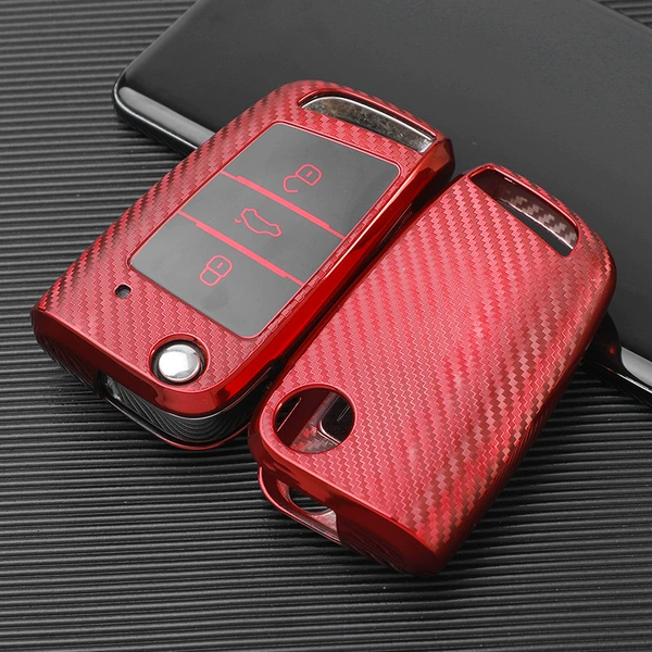 Carbon fibrous red red