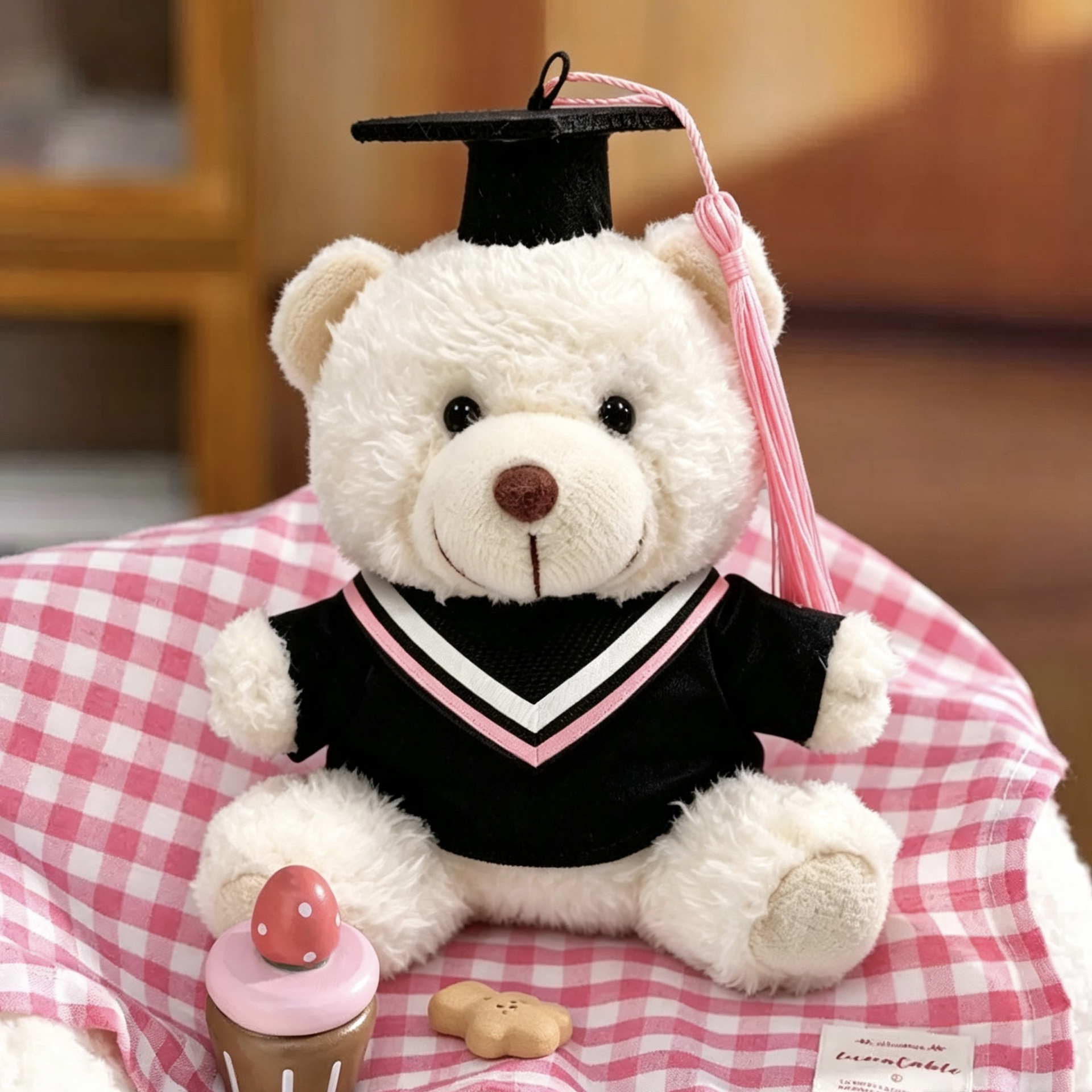 Temporada de graduación osos de peluche muñecas uniformes colgantes regalo de estudiantes Teddy Bear adorable recuerdos de graduación