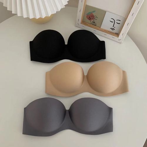 Summer new product non-slip strapless invisible sexy bra wedding dress beautiful back bra stickers sexy push-up comfortable underwear