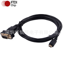 FTDIоƬ��XUSB C TYPE C �D DB9 RS232 �����m�����D�Q����|