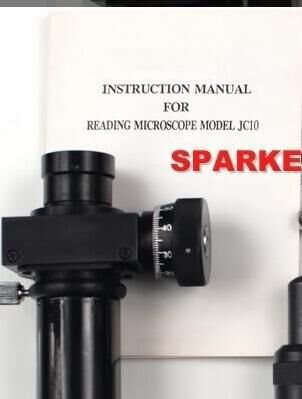 JC-10读数显微镜20倍压痕锤击式布氏硬度计测量JC-5带光源4麦太保