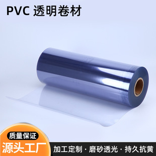 Source Factory Pvc Transparent Plastic Roll Medicinal Film Packaging Tray Blister Medicine Package Transparent Pvc Hard Sheet
