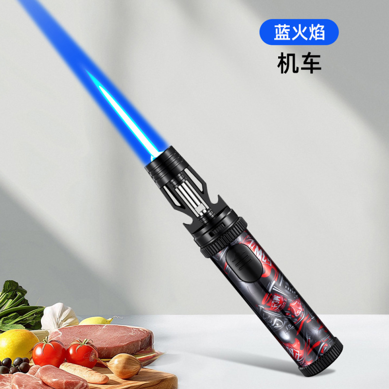 便携式酒开喷枪打火机户外多功能猛火艾灸雪茄喷枪烧烤点火枪批发|undefined