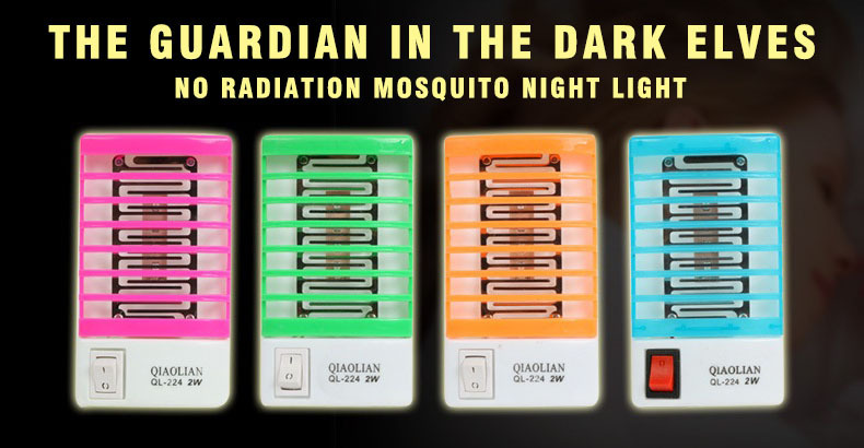 Lámpara de mosquitos fotocatalizador doméstico mini multifuncional repelente de mosquitos electrónico de consumo de energía ultra bajo LED mosquitos