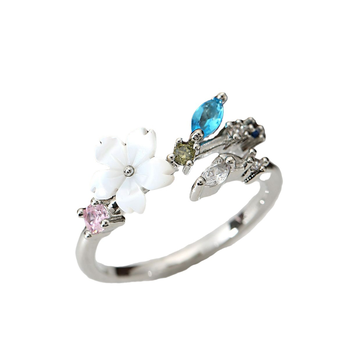 Glitzernder Ring Für Damen Elegantes Designerschmuckstück_voghion.com