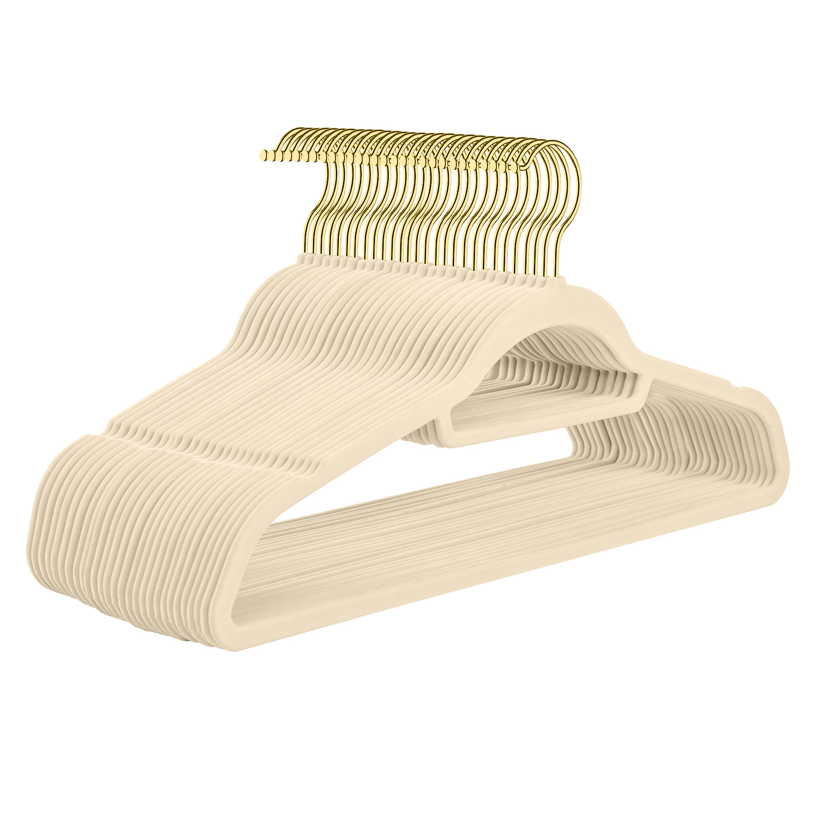 Sin fisuras flocado suspensión multifuncional antideslizante plástico flocado suspensión organizador plástico flocado magia percha